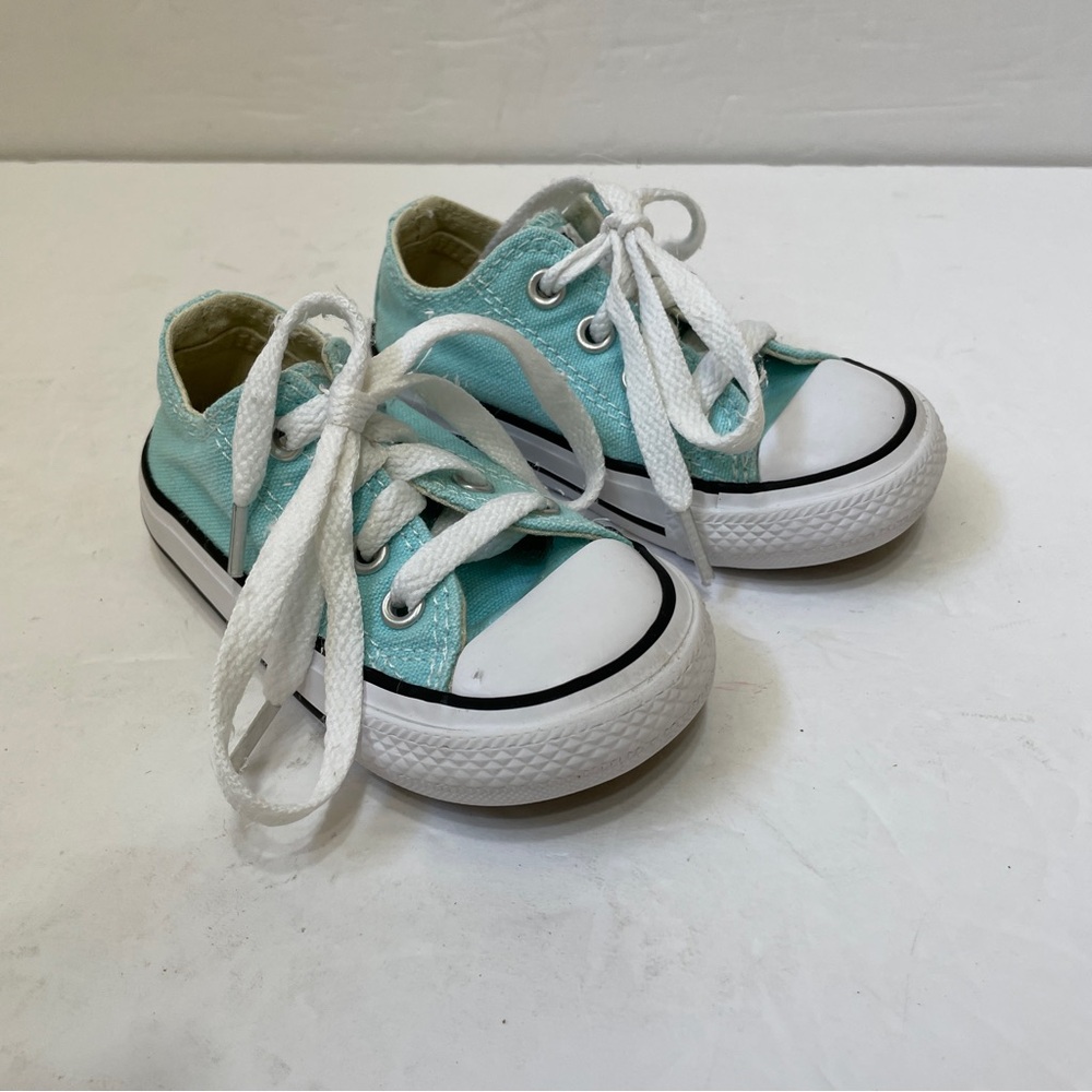 CONVERSE‎ LOW TOP SNEAKERS IN TEAL
